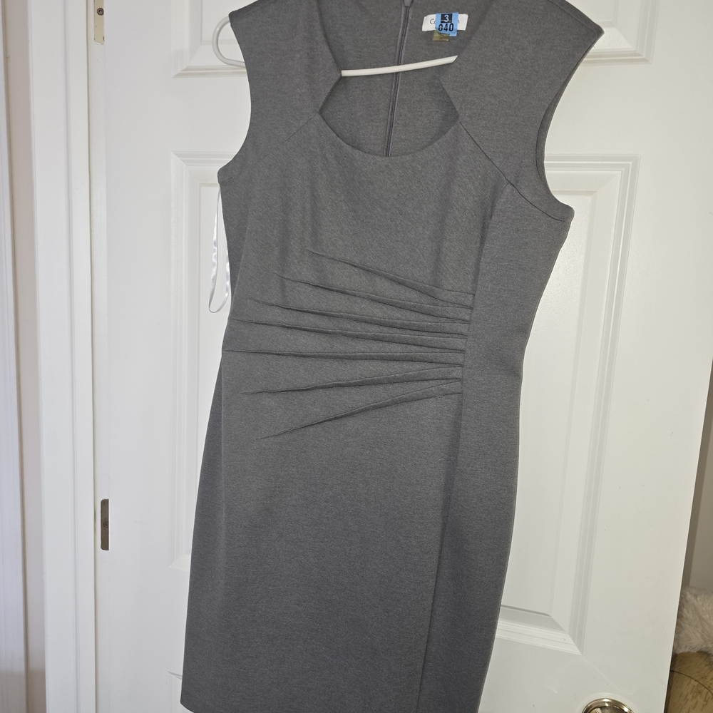 Calvin Klein Charcoal Mini Dress